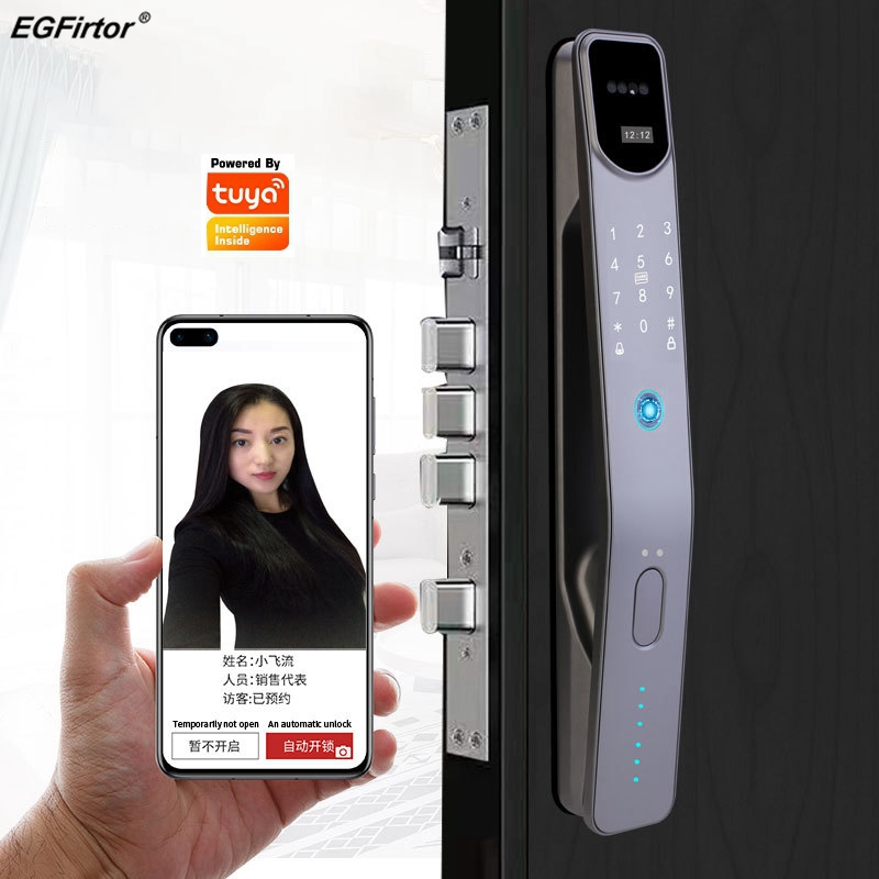 Smart Home Door Lock - Tuya Wifi Zigbee Vân Tay Điện