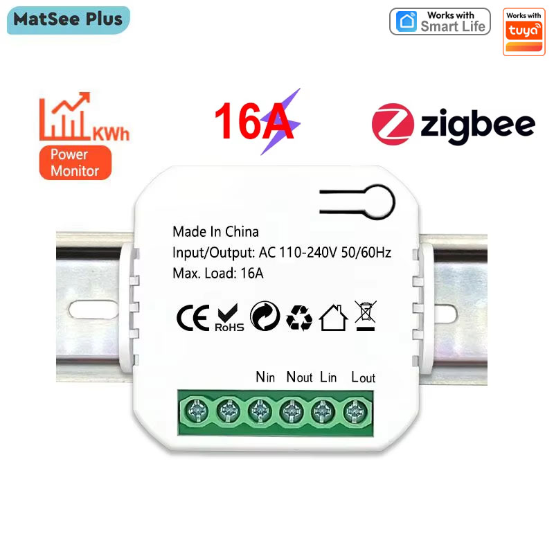 Smart Home Plus - Tuya Đồng hồ đo điện thông