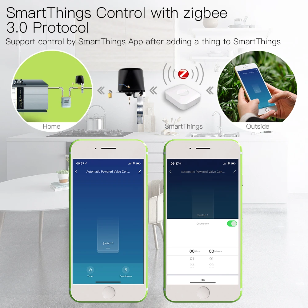 MOES ZigBee 3.0 Thông Minh Khí - đánh giá và giá Smart Home Plus