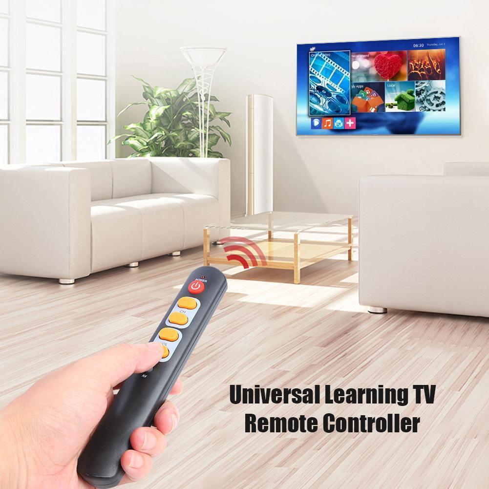 2-5Pcs Universal 6 Key Remote  - đánh giá và giá Smart Home Yellow