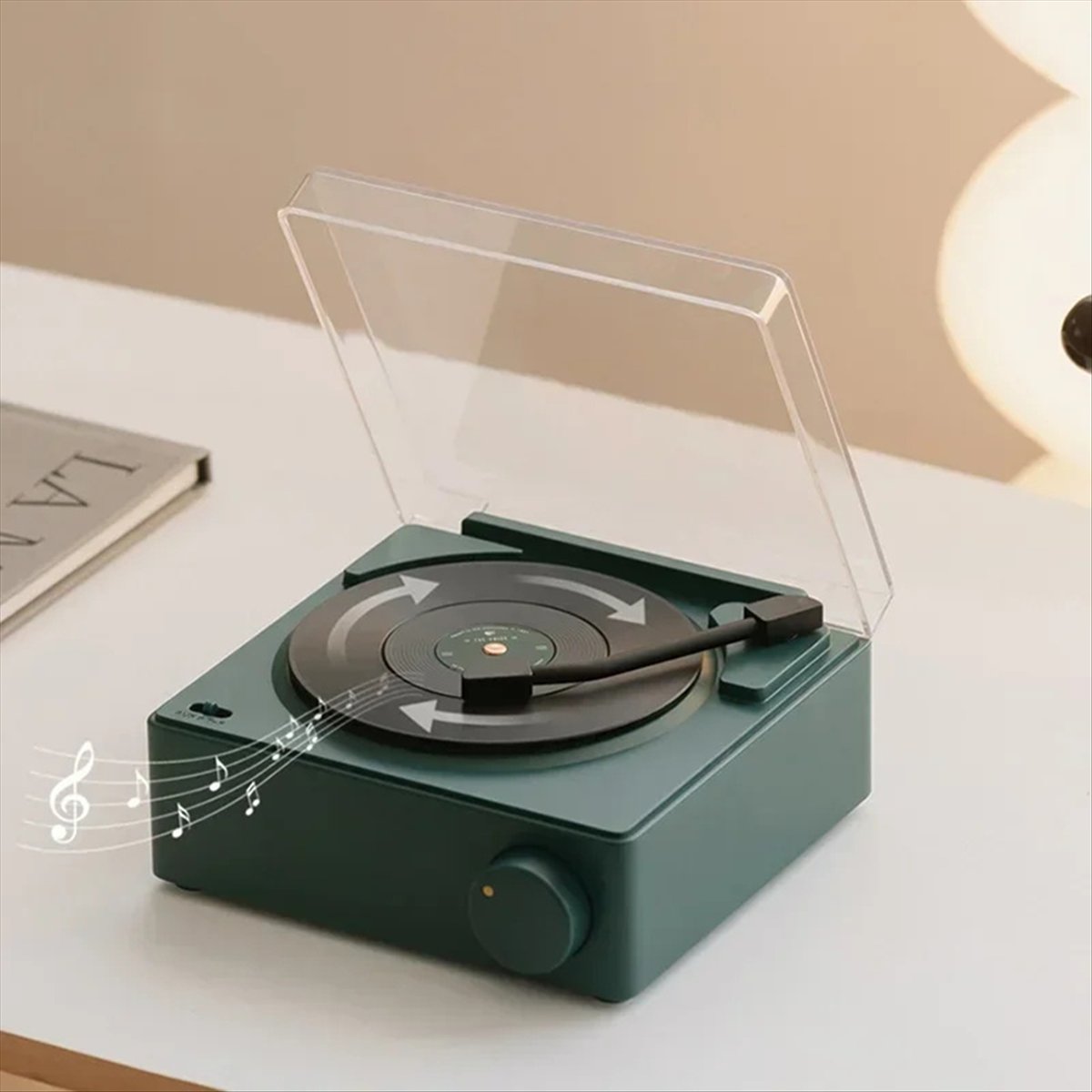 T171C-Retro Vinyl Wireless Blu - đánh giá và giá Smart Home Yellow