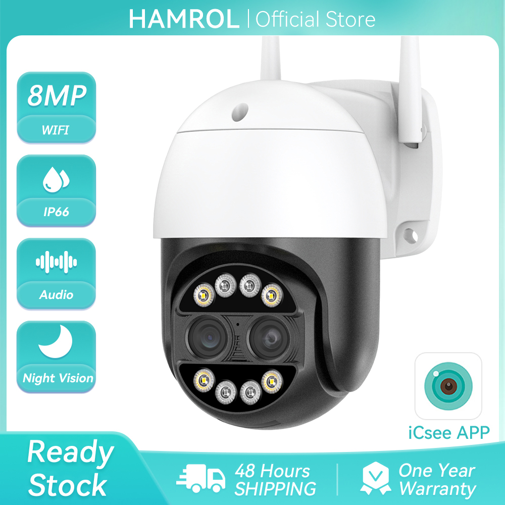 8MP PTZ WIFI Camera Dual-Lens  - đánh giá và giá Smart Home Camera Ezviz