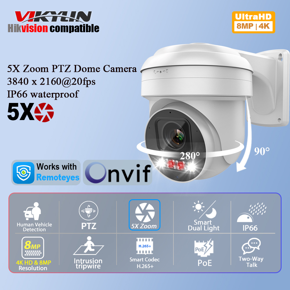 Vikylin 8MP IP Security Camera - đánh giá và giá Smart Home Microsoft